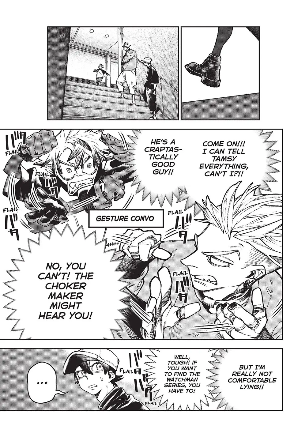Gachiakuta Manga, chapter 114, page 9