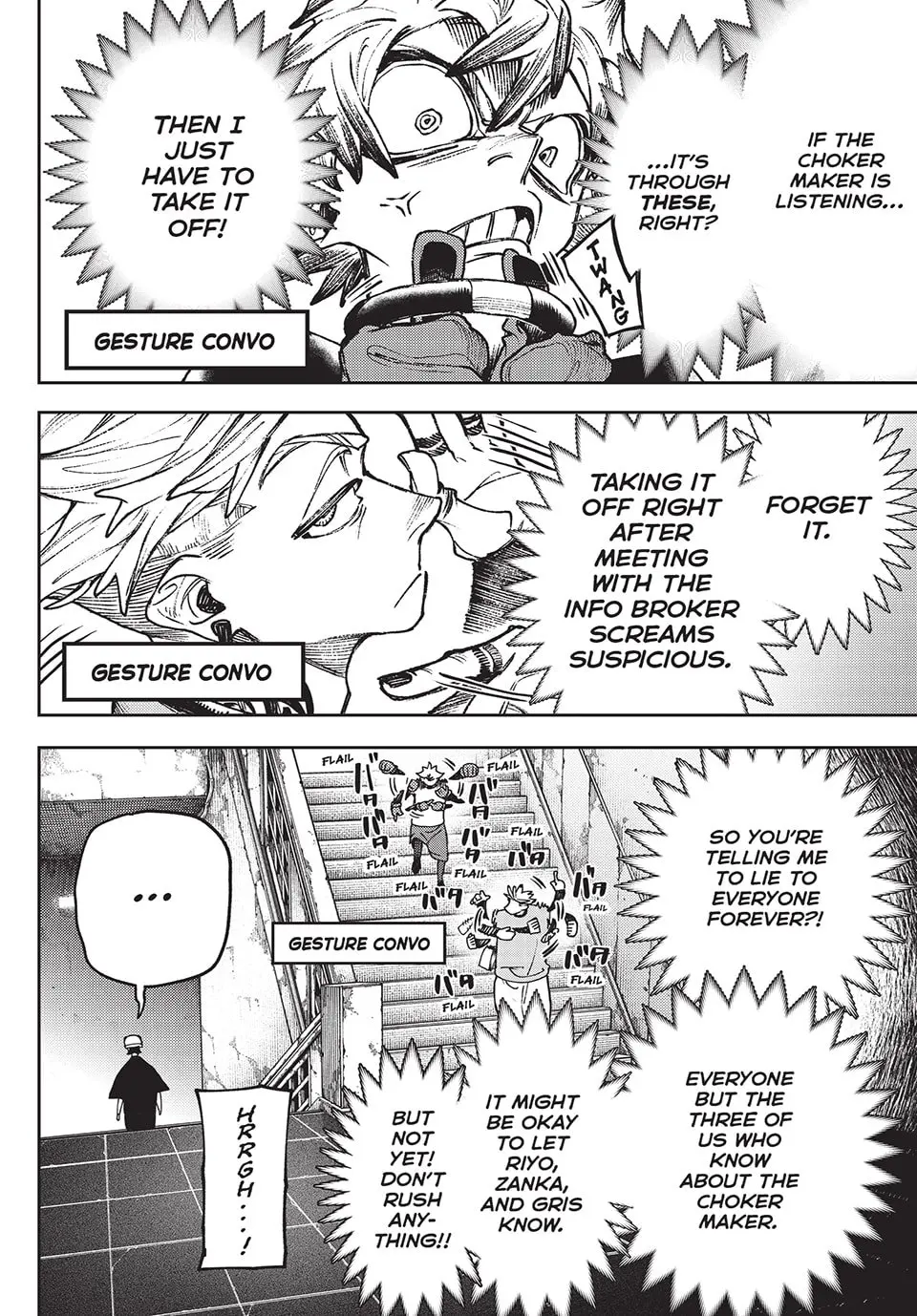 Gachiakuta Manga, chapter 114, page 10