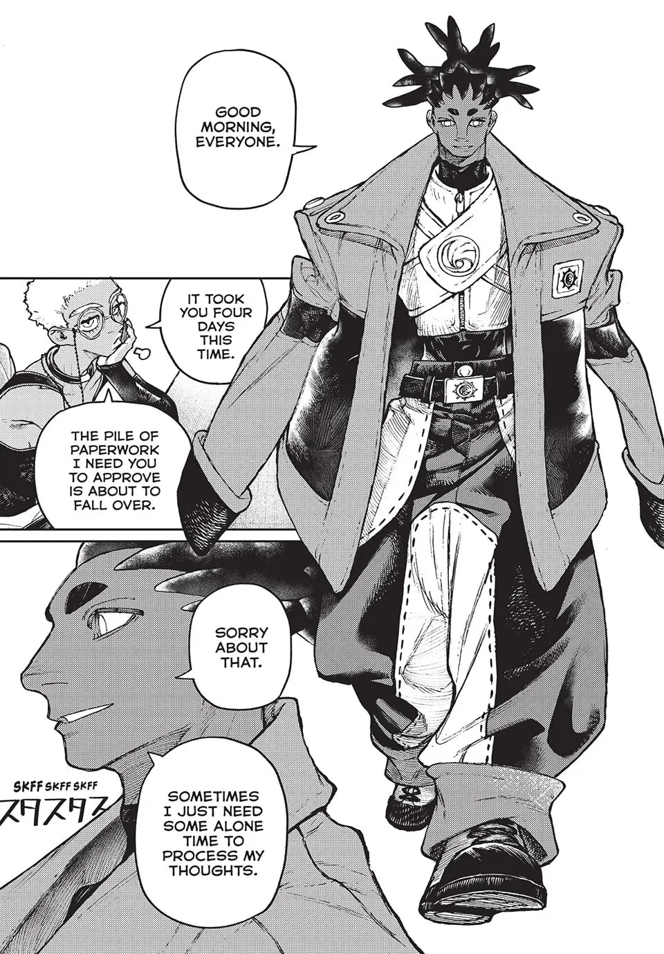 Gachiakuta Manga, chapter 115, page 3