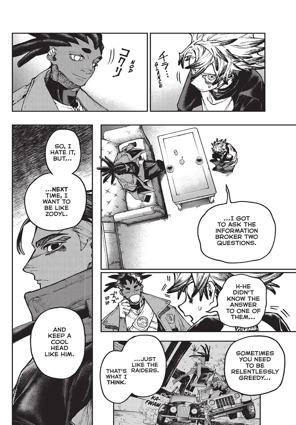 Gachiakuta Manga, chapter 115, page 12
