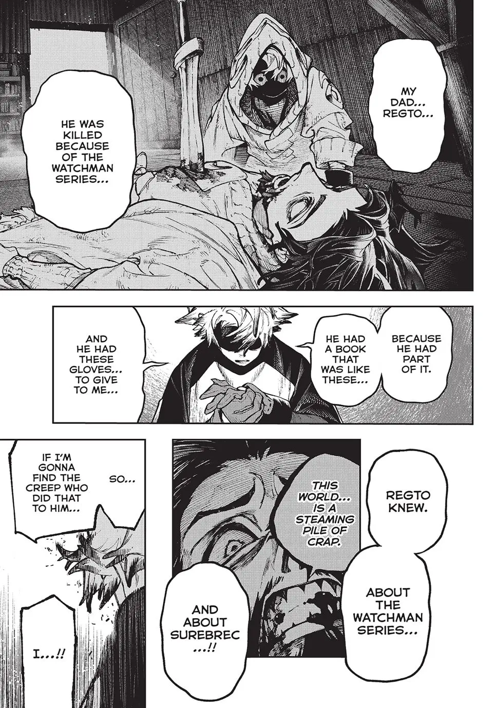 Gachiakuta Manga, chapter 115, page 15