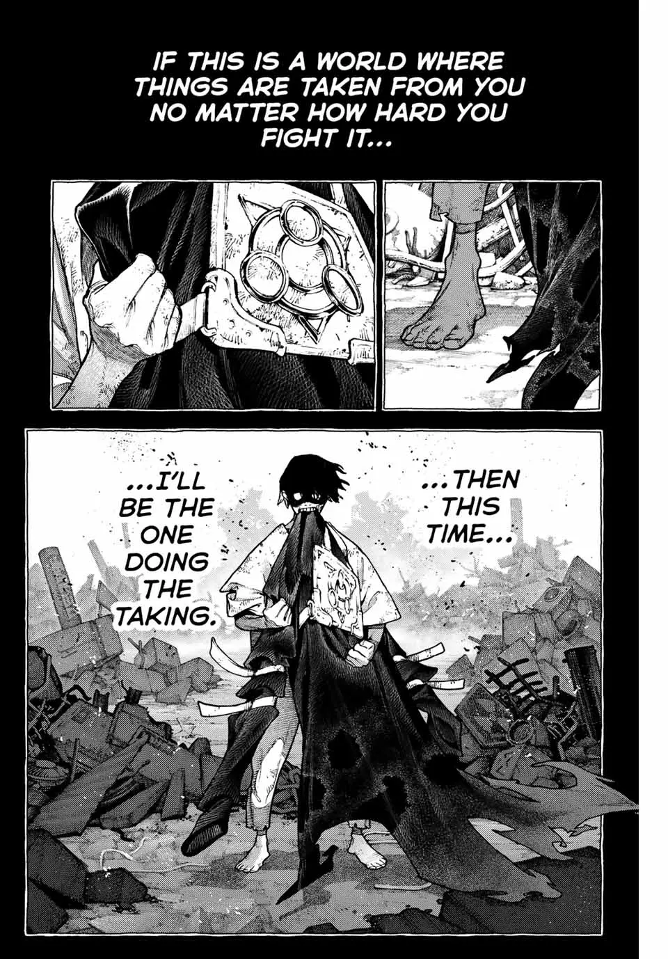 Gachiakuta Manga, chapter 116, page 17