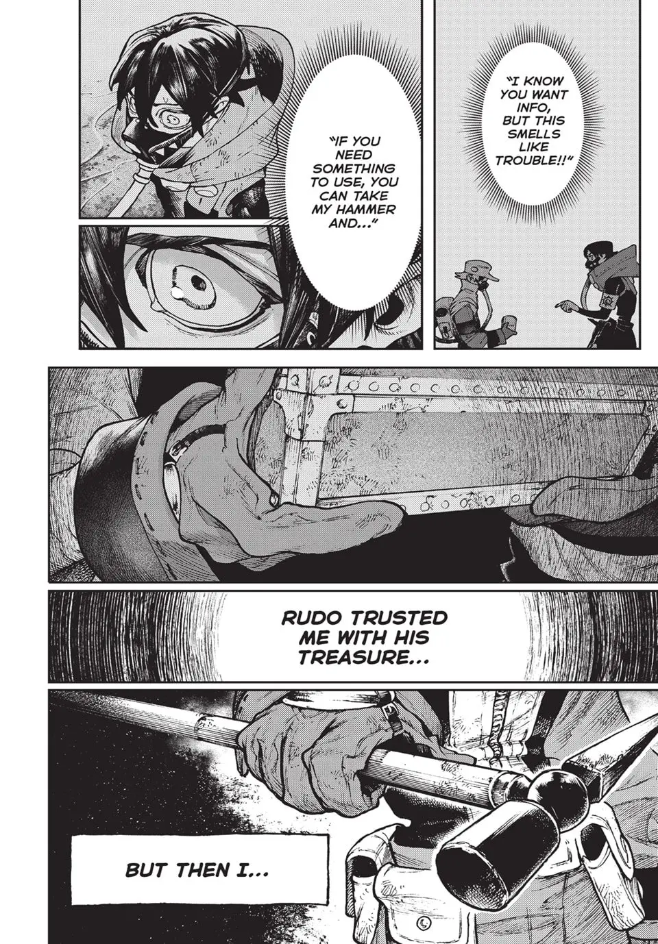 Gachiakuta Manga, chapter 117, page 11