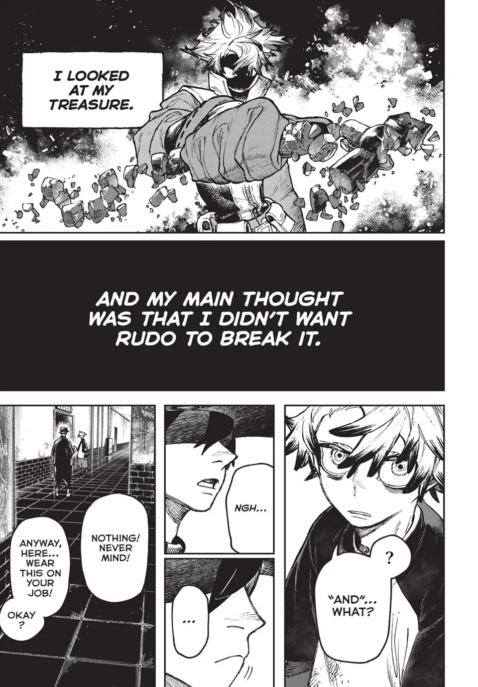 Gachiakuta Manga, chapter 117, page 12