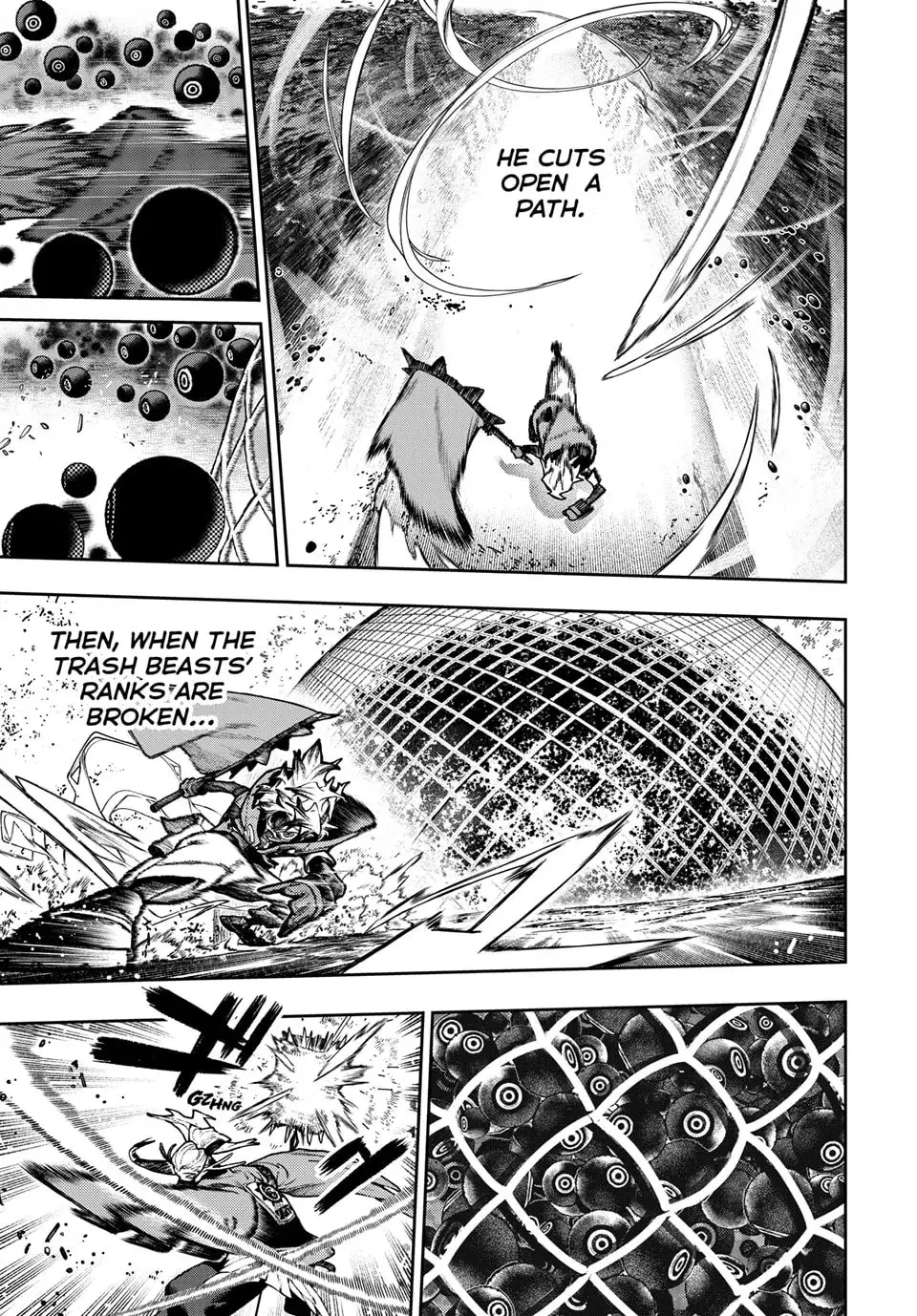 Gachiakuta Manga, chapter 120, page 9