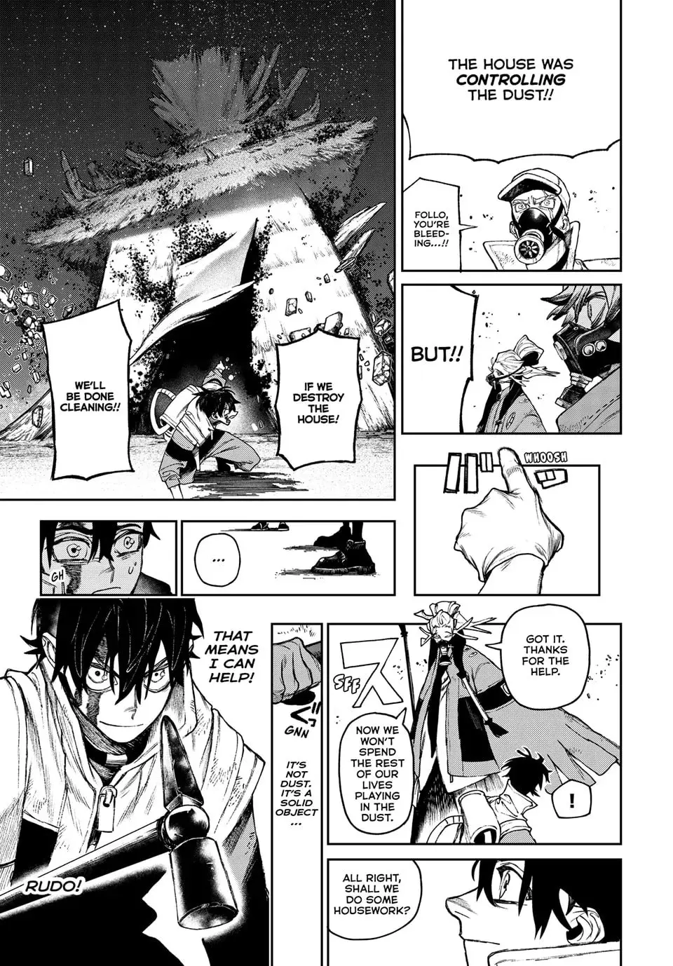 Gachiakuta Manga, chapter 121, page 17