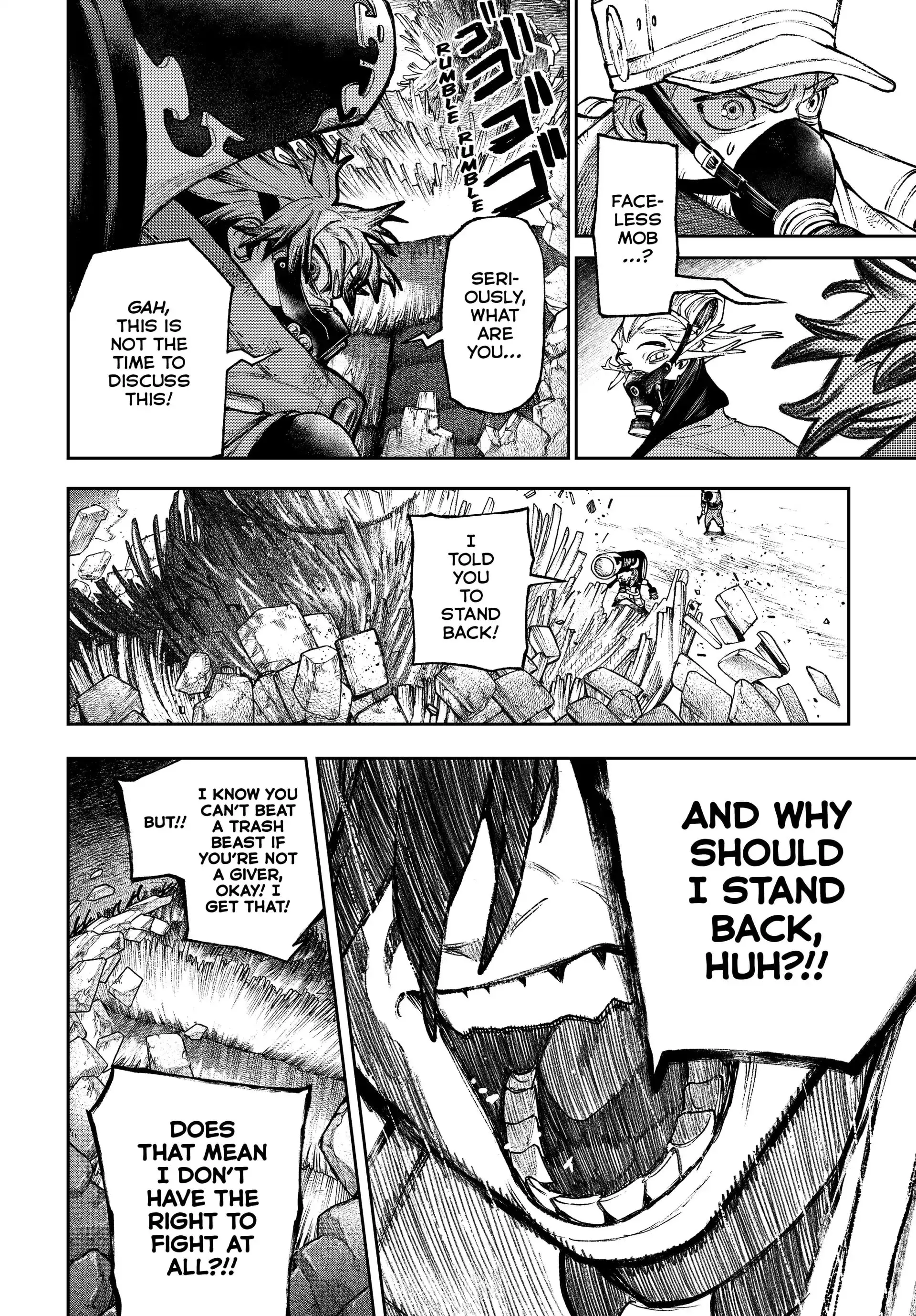 Gachiakuta Manga, chapter 122, page 4