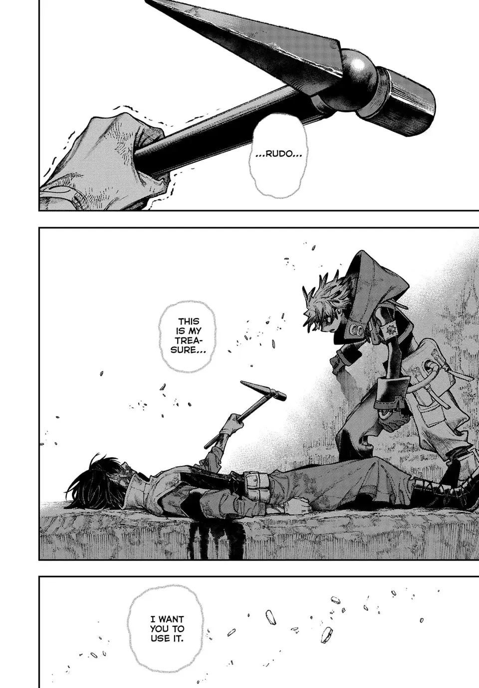 Gachiakuta Manga, chapter 125, page 19