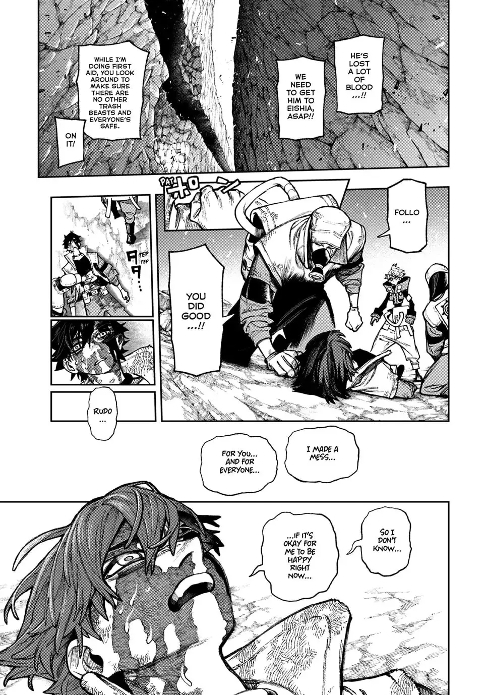 Gachiakuta Manga, chapter 128, page 3