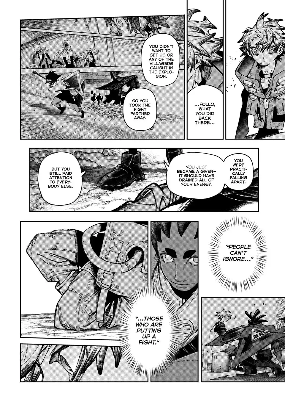Gachiakuta Manga, chapter 128, page 4