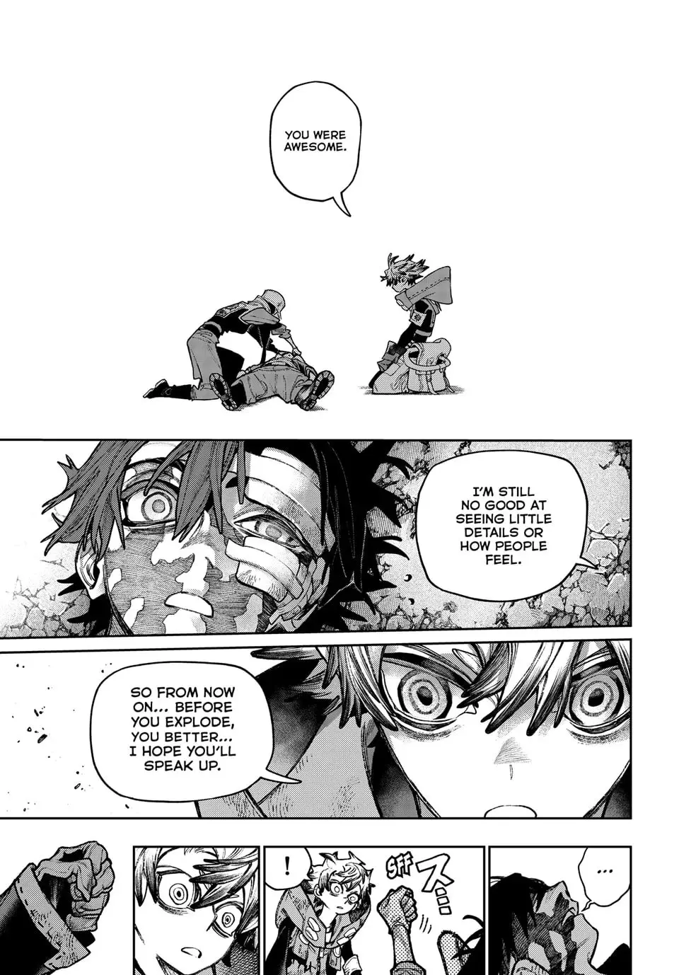 Gachiakuta Manga, chapter 128, page 5