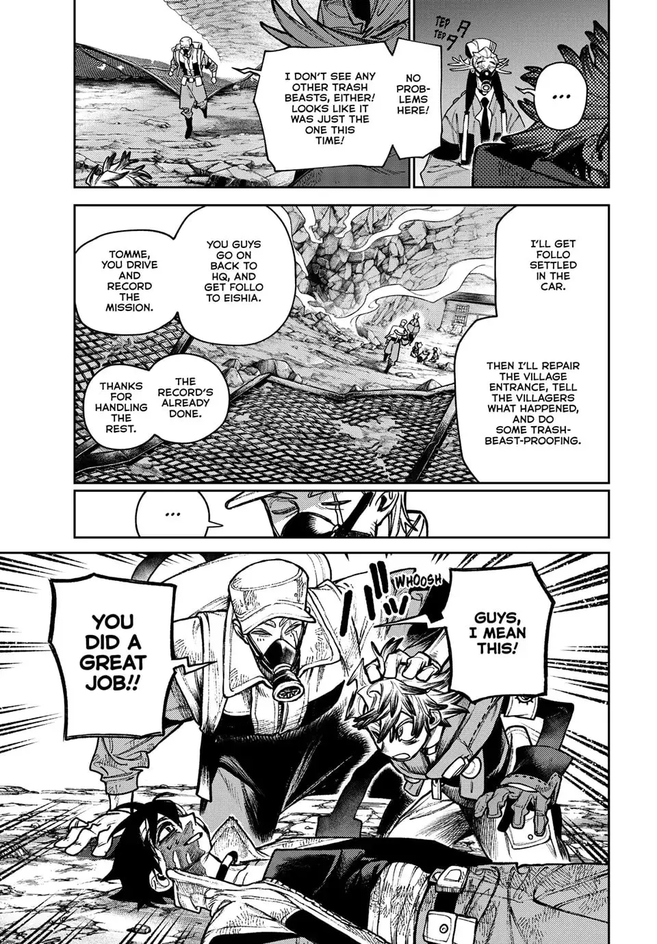 Gachiakuta Manga, chapter 128, page 7