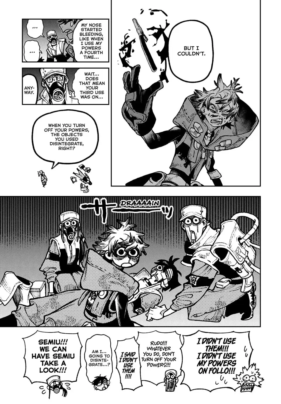 Gachiakuta Manga, chapter 128, page 9