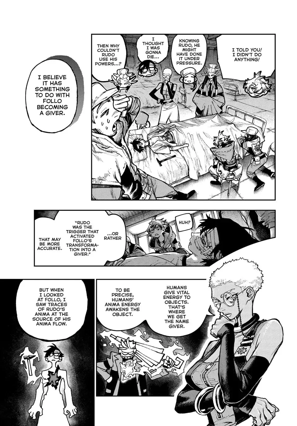 Gachiakuta Manga, chapter 128, page 11