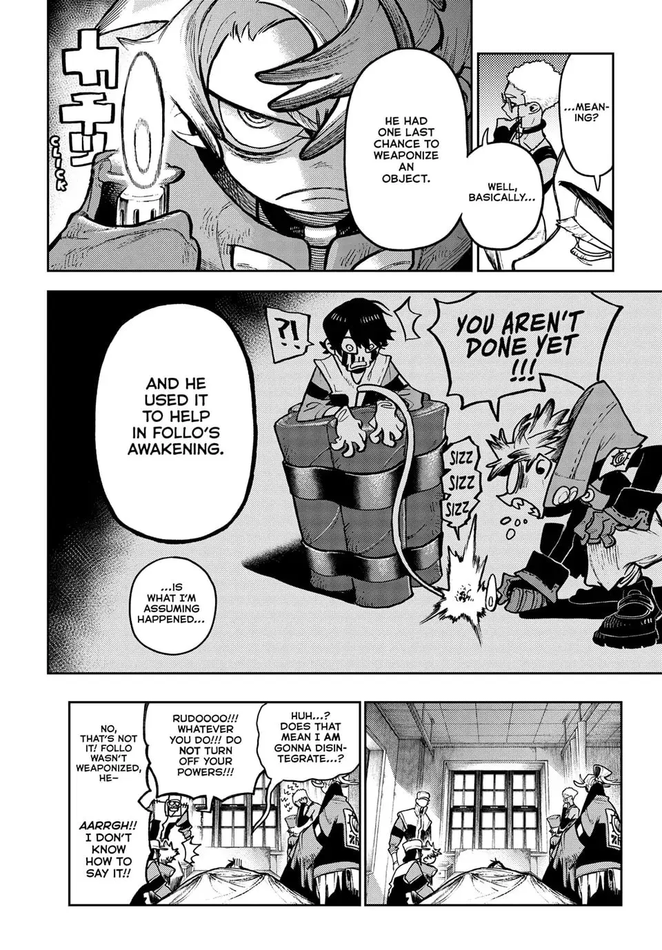 Gachiakuta Manga, chapter 128, page 12