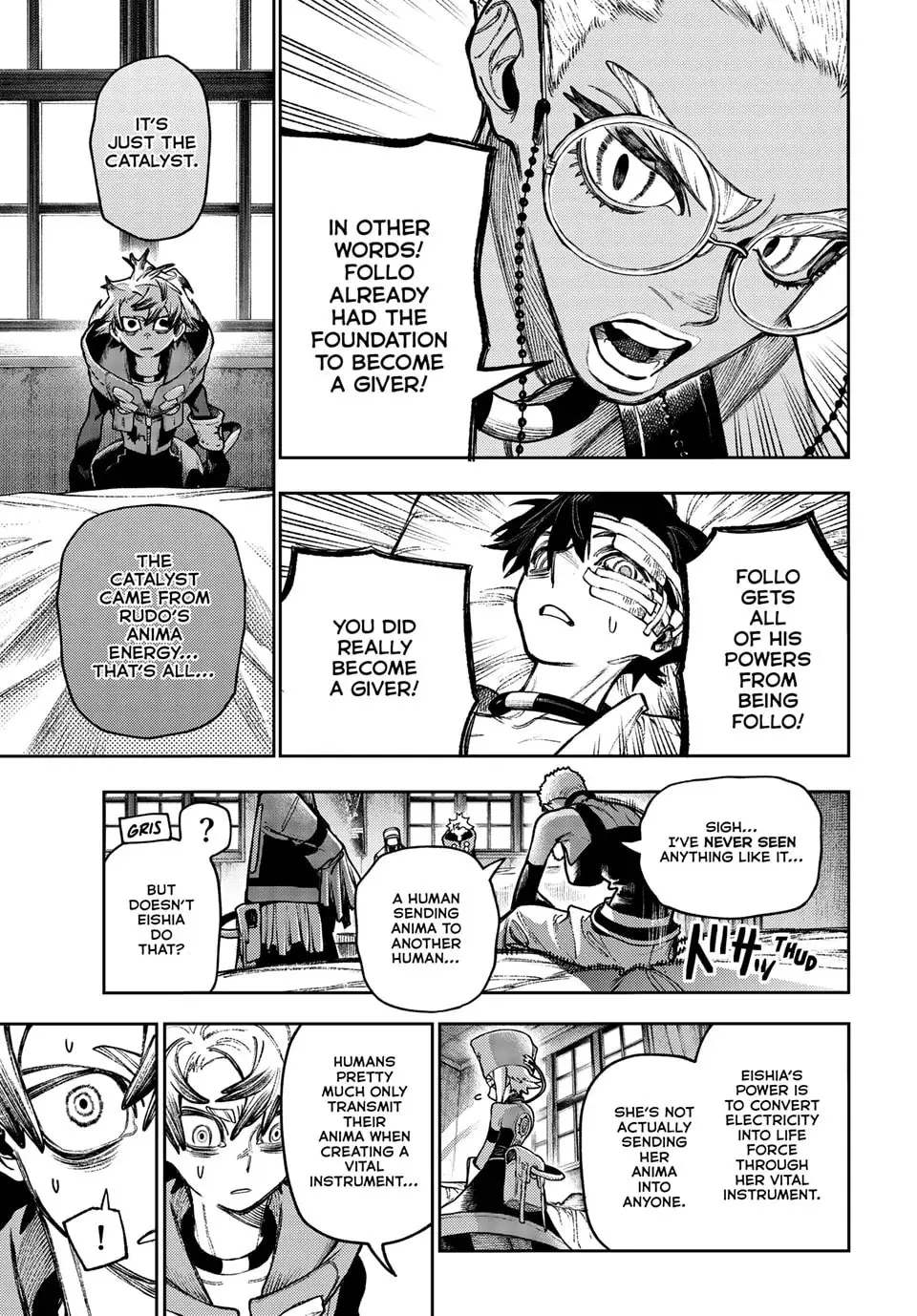 Gachiakuta Manga, chapter 128, page 13