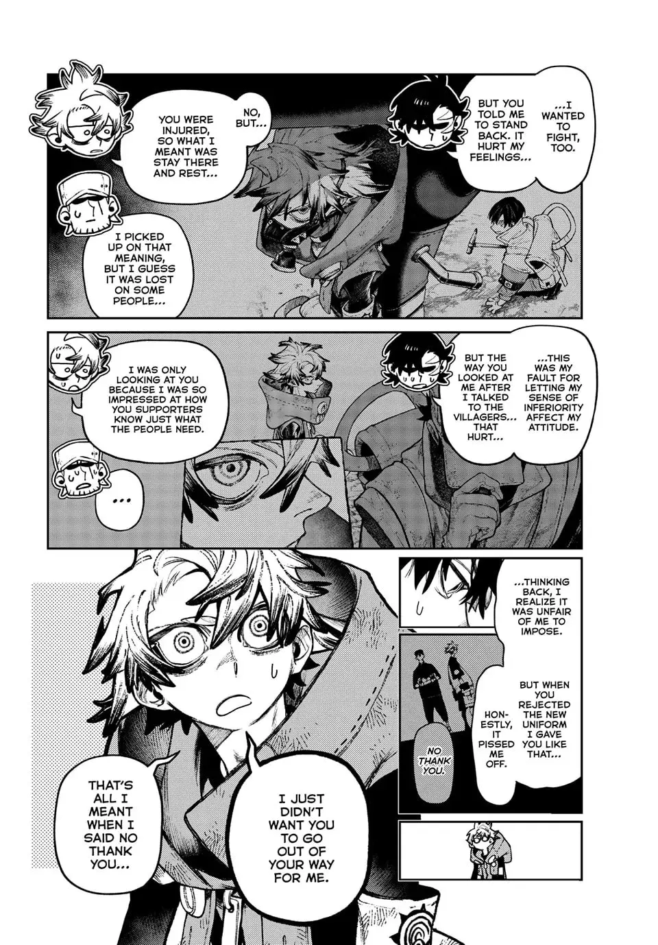 Gachiakuta Manga, chapter 129, page 8