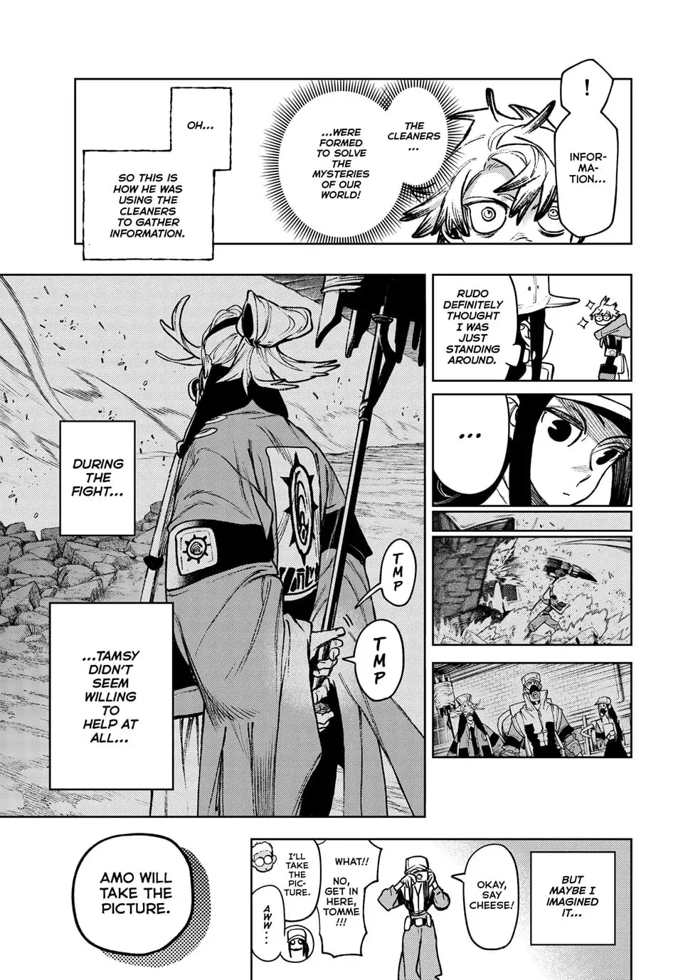 Gachiakuta Manga, chapter 129, page 17