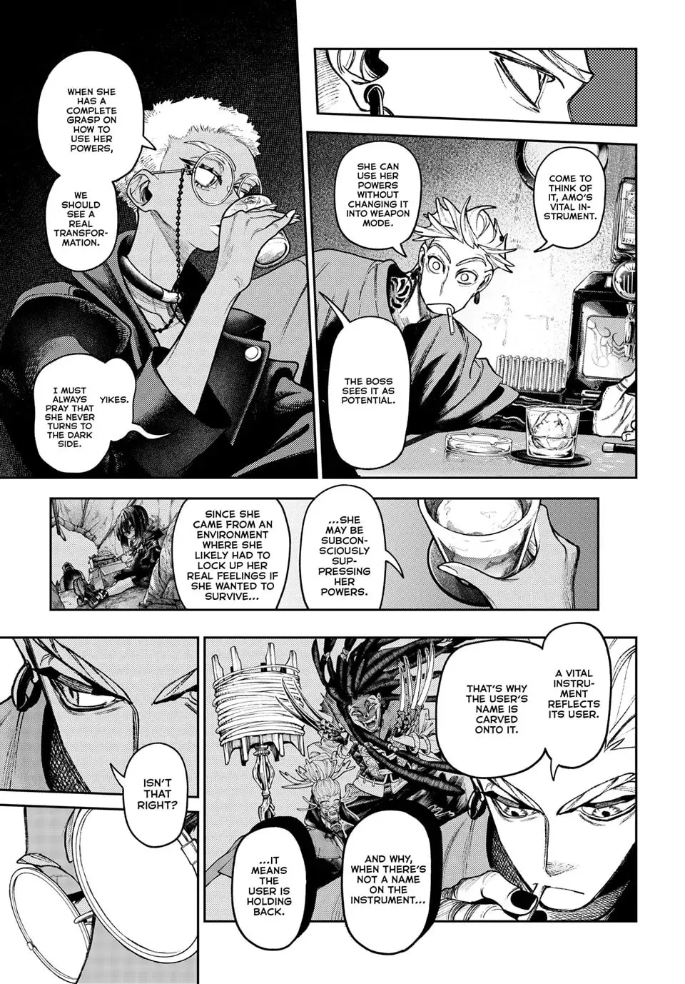 Gachiakuta Manga, chapter 131, page 6