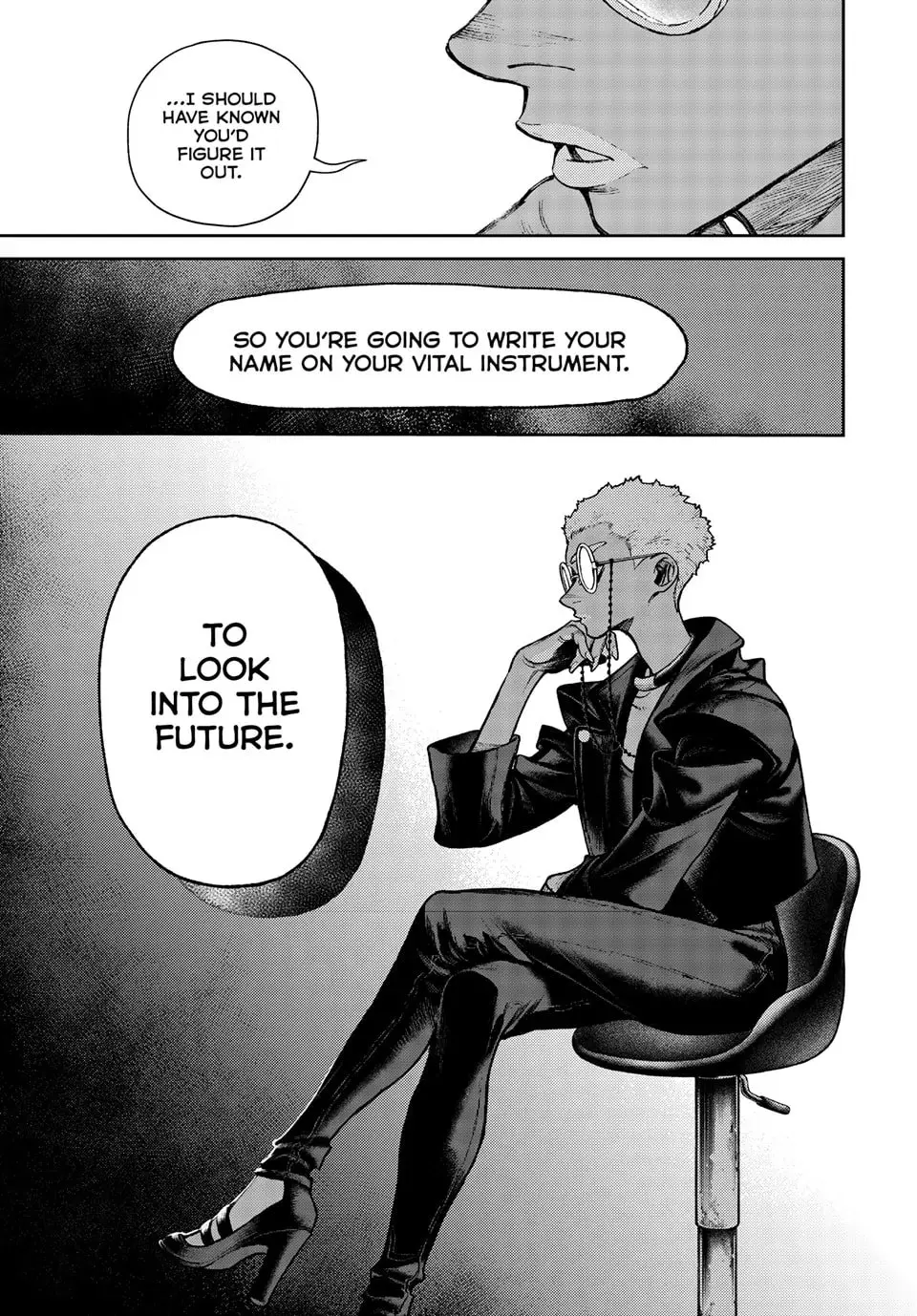 Gachiakuta Manga, chapter 131, page 8