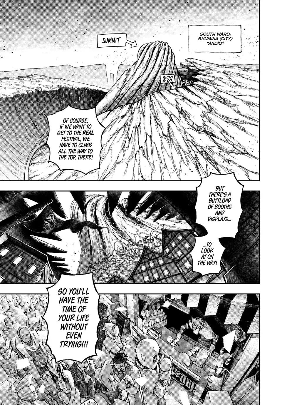 Gachiakuta Manga, chapter 132, page 6