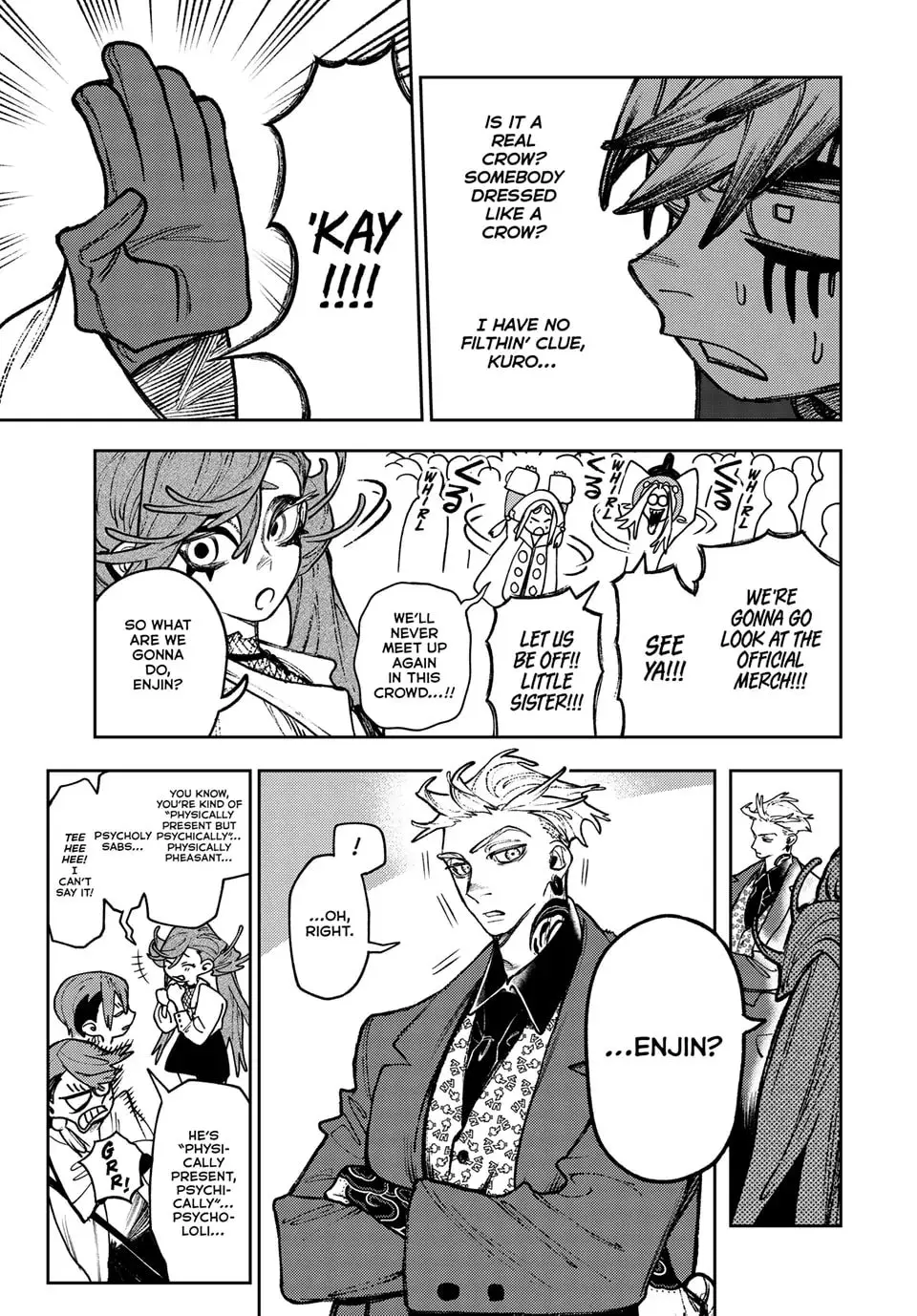 Gachiakuta Manga, chapter 132, page 8