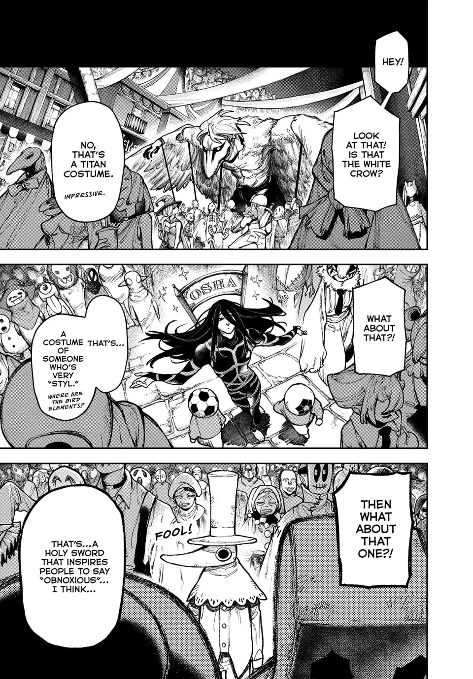 Gachiakuta Manga, chapter 133, page 1