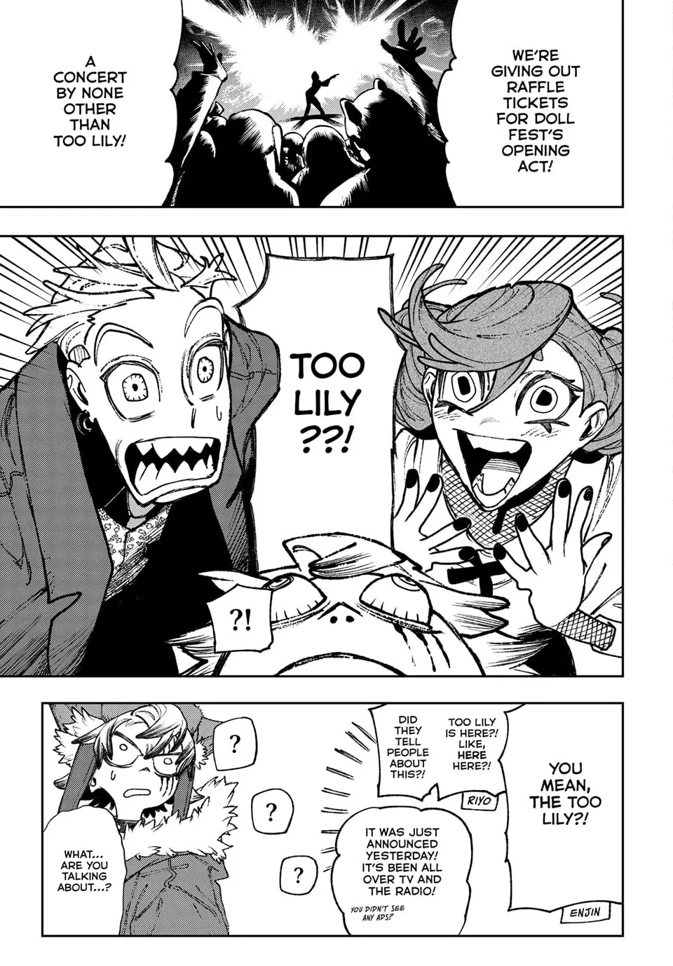 Gachiakuta Manga, chapter 133, page 13