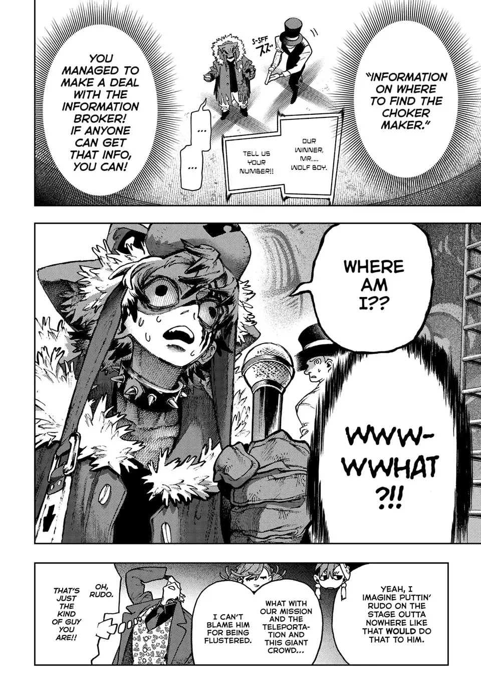Gachiakuta Manga, chapter 135, page 8