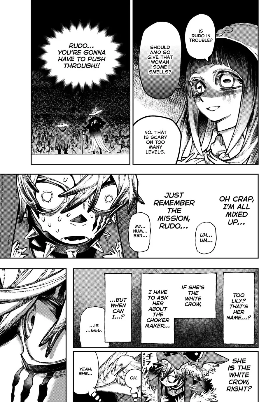 Gachiakuta Manga, chapter 135, page 9
