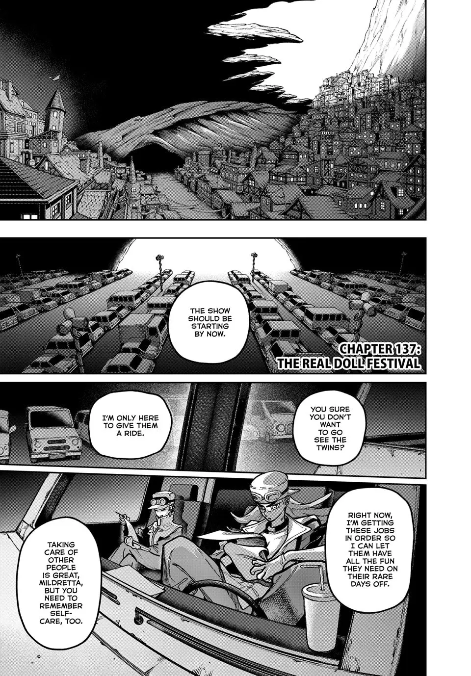 Gachiakuta Manga, chapter 137, page 1