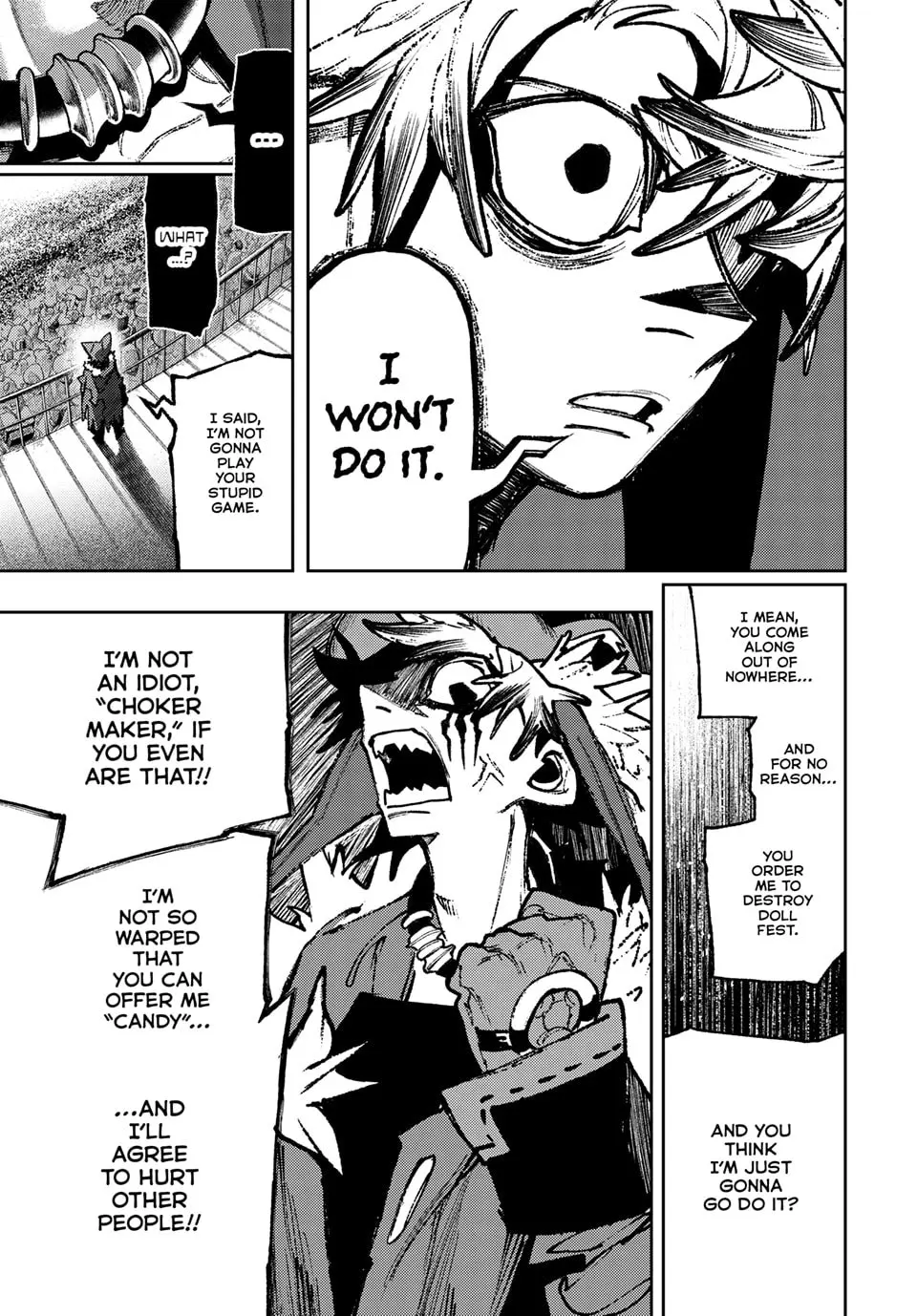 Gachiakuta Manga, chapter 137, page 8