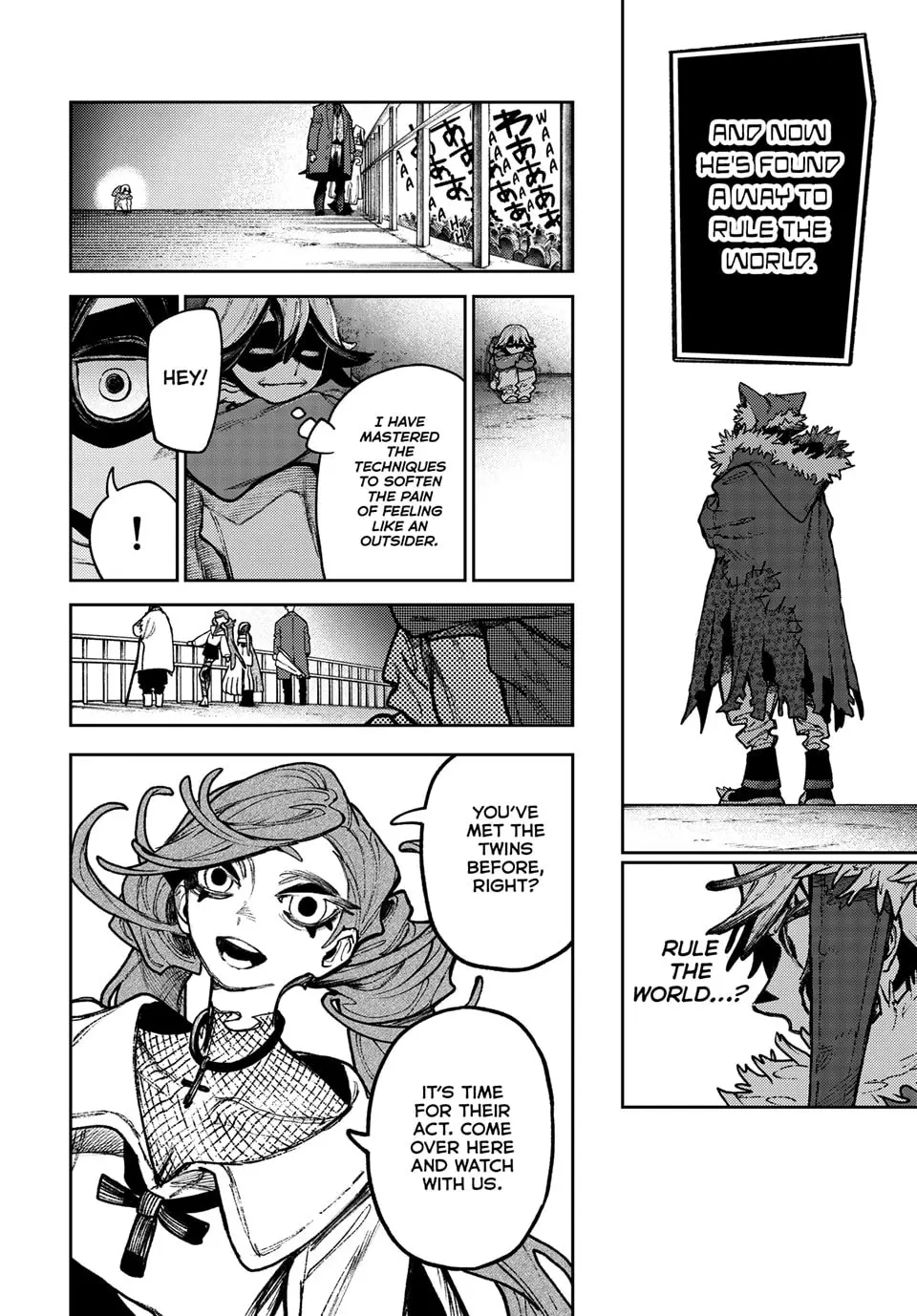 Gachiakuta Manga, chapter 137, page 11