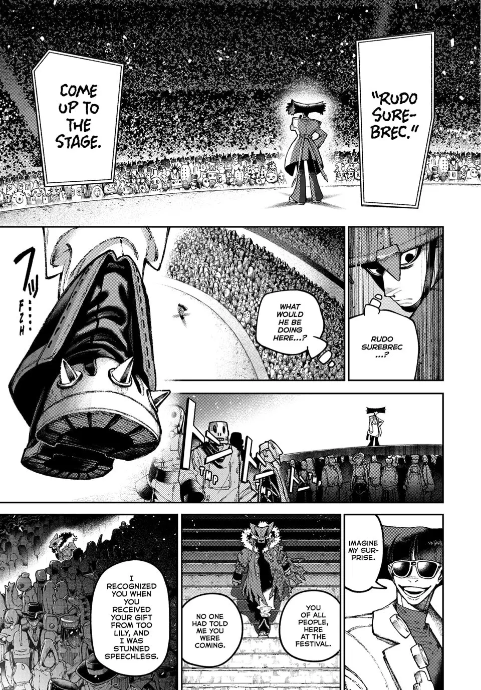 Gachiakuta Manga, chapter 138, page 9