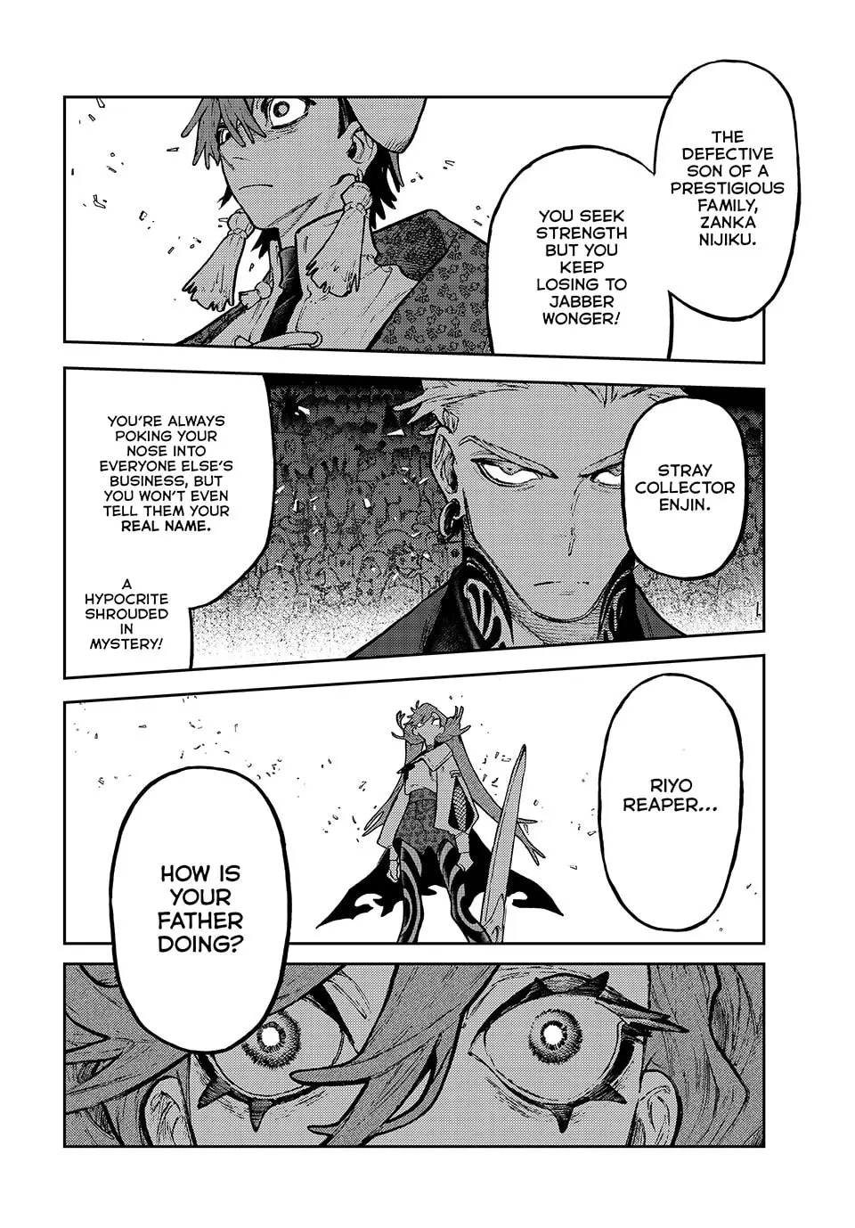 Gachiakuta Manga, chapter 139, page 12
