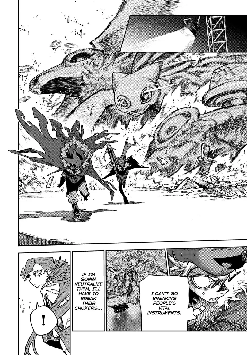 Gachiakuta Manga, chapter 142, page 14