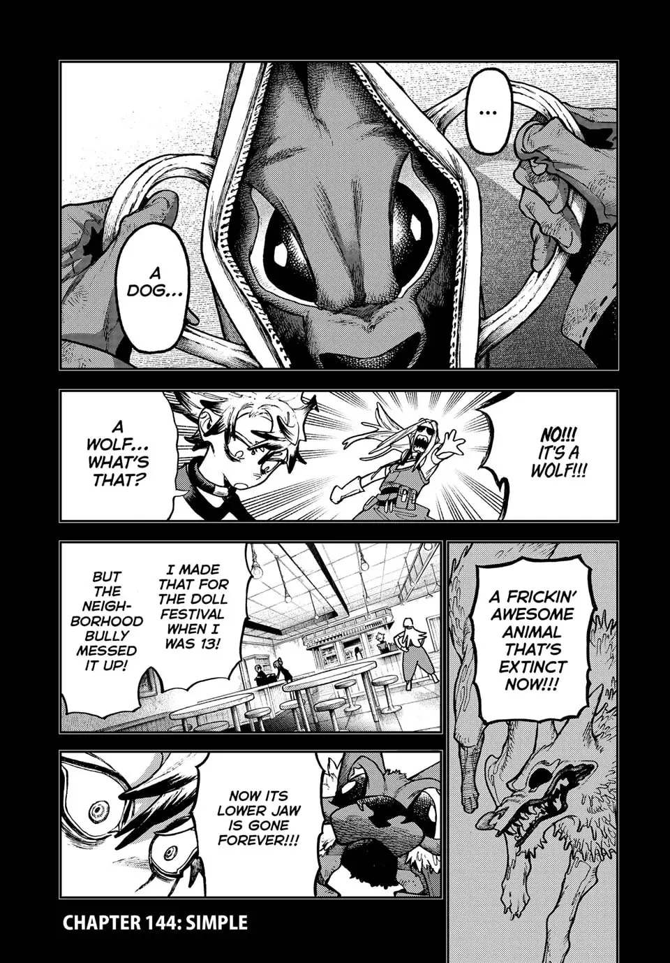 Gachiakuta Manga, chapter 144, page 1