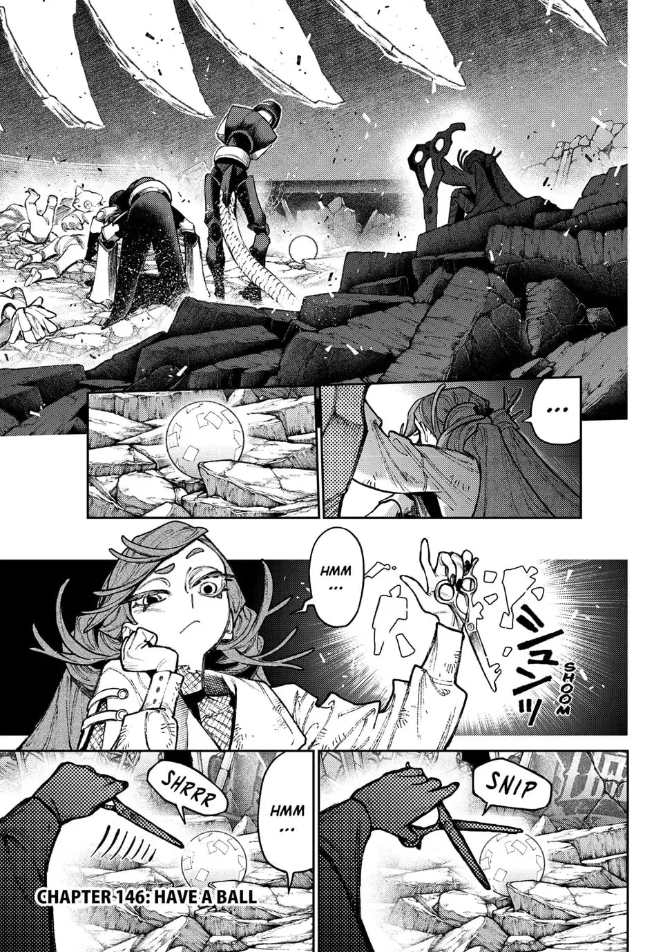 Gachiakuta Manga, chapter 146, page 1
