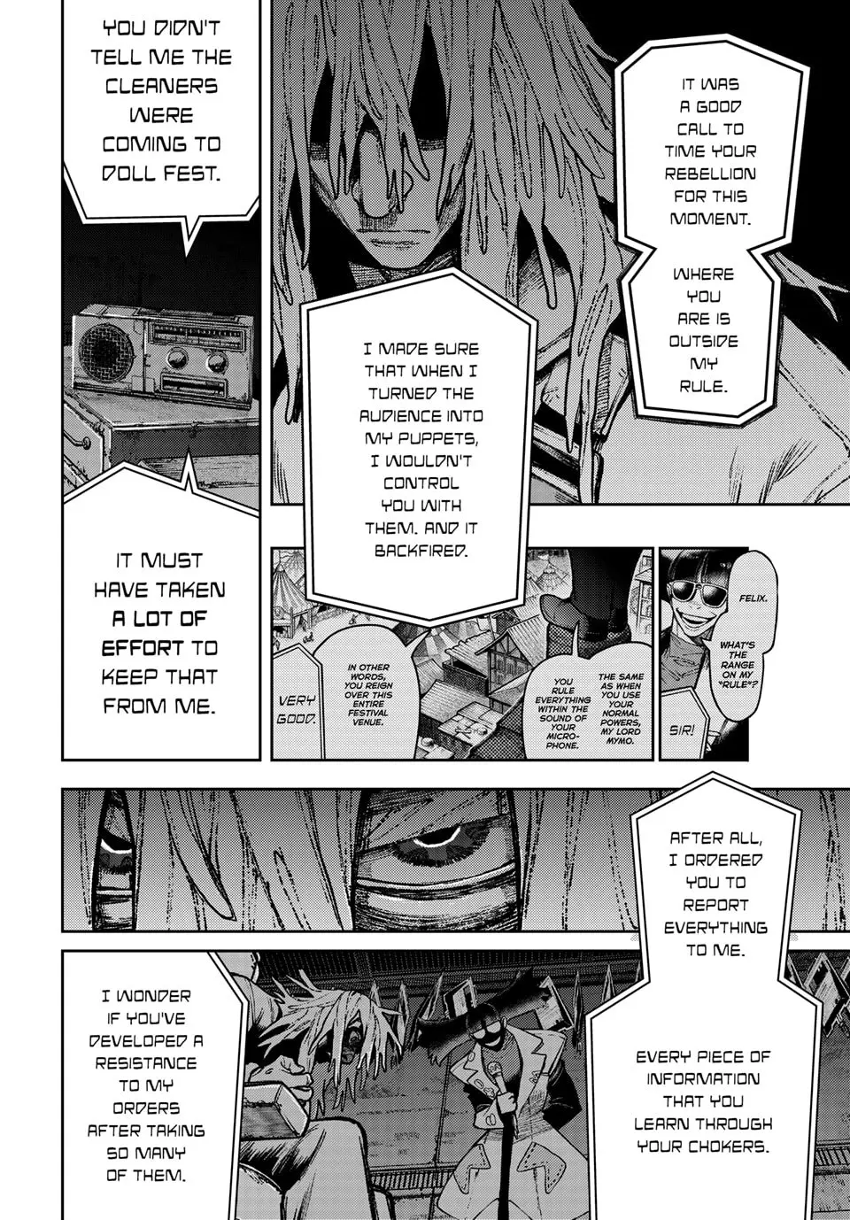 Gachiakuta Manga, chapter 147, page 10