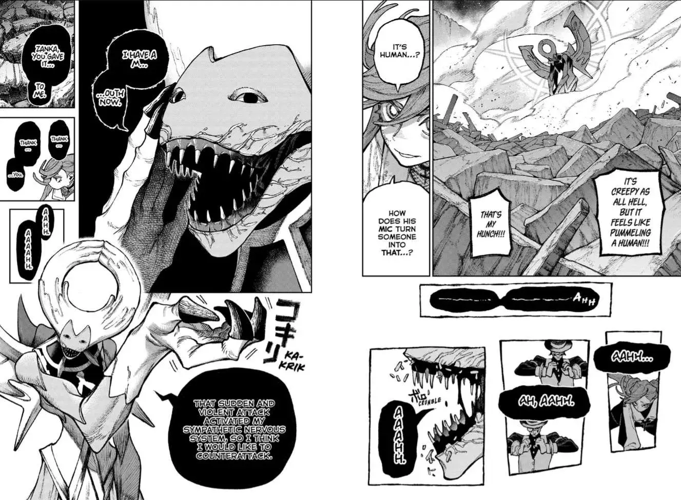 Gachiakuta Manga, chapter 153, page 8