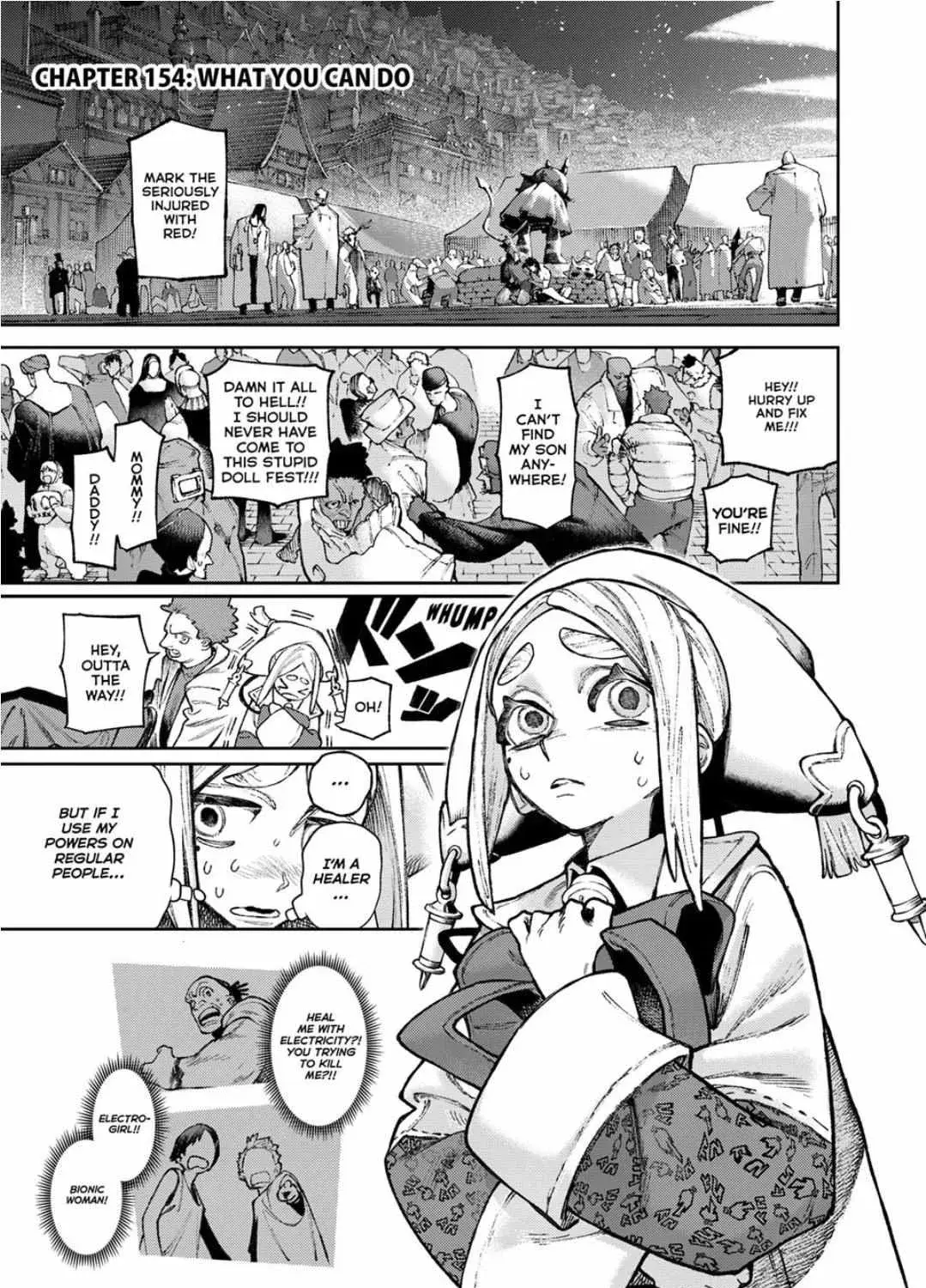Gachiakuta Manga, chapter 154, page 1