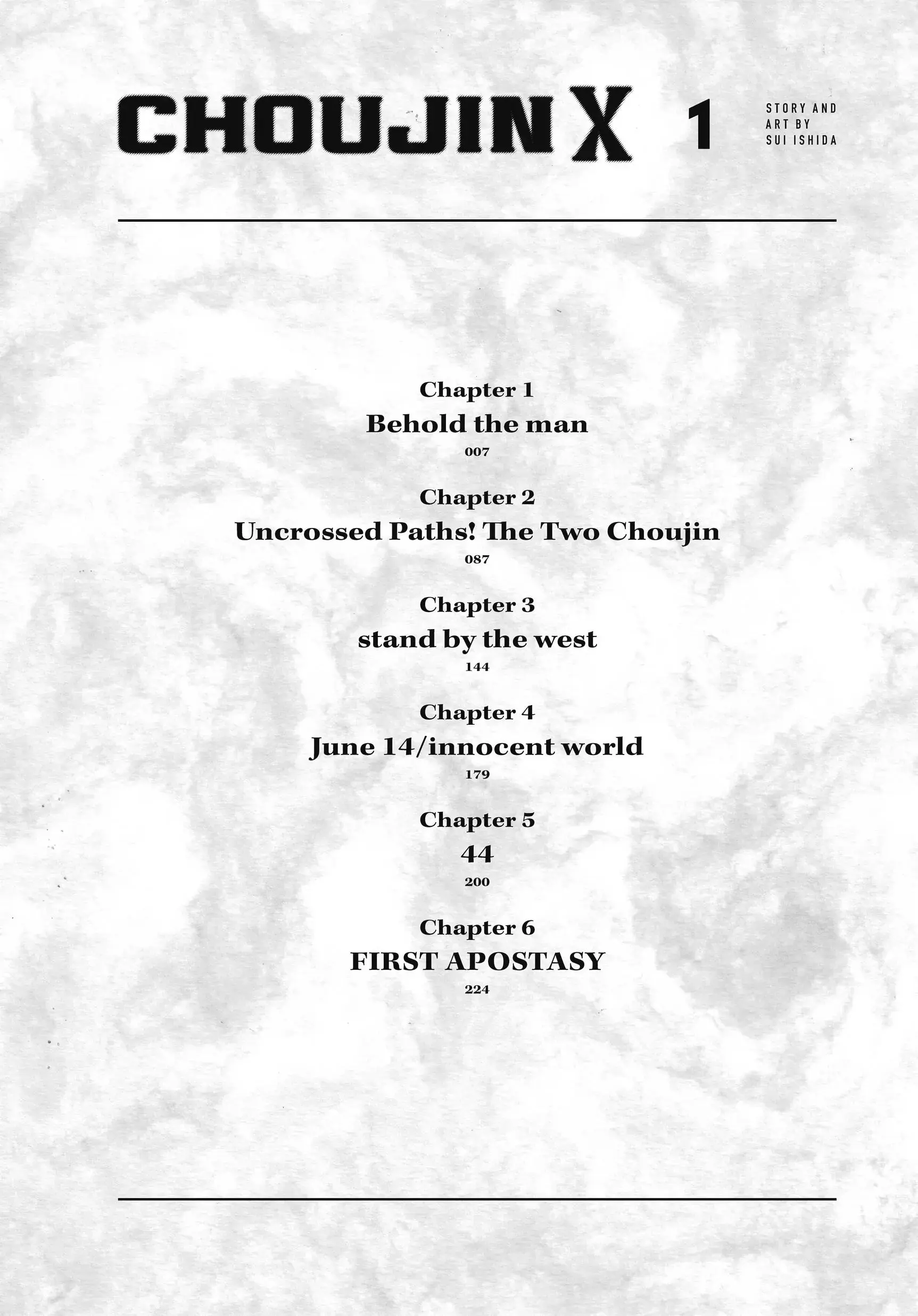 Choujin X, chapter 1, page 6