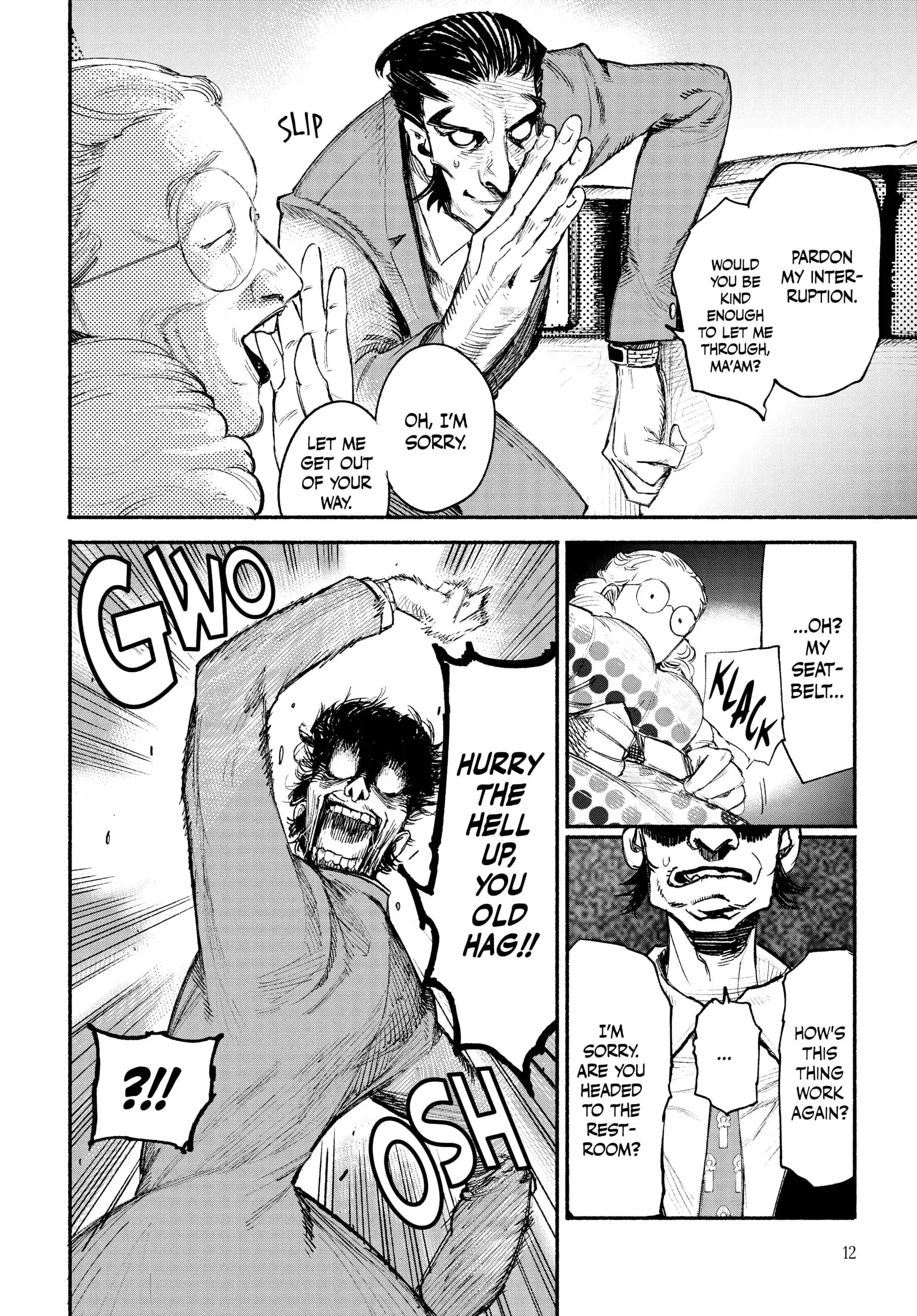 Choujin X, chapter 1, page 12