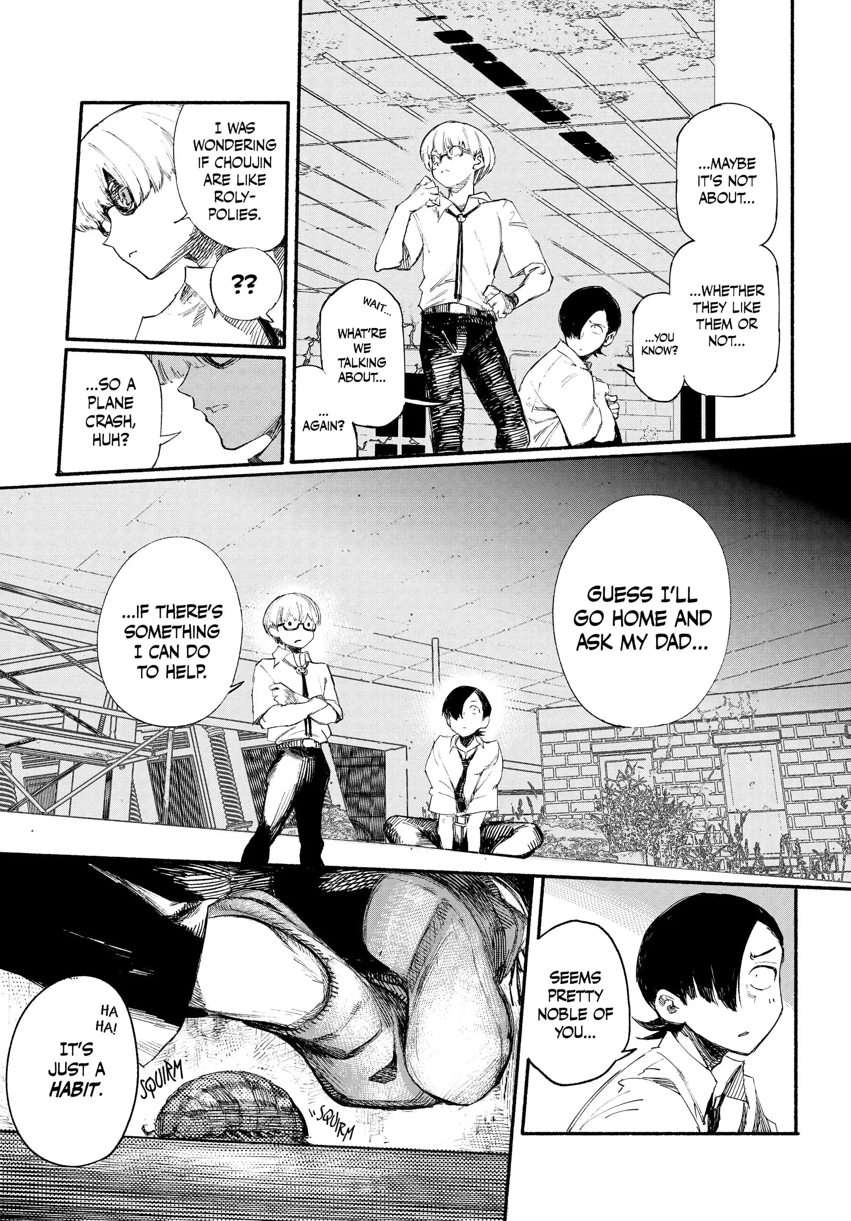 Choujin X, chapter 1, page 28