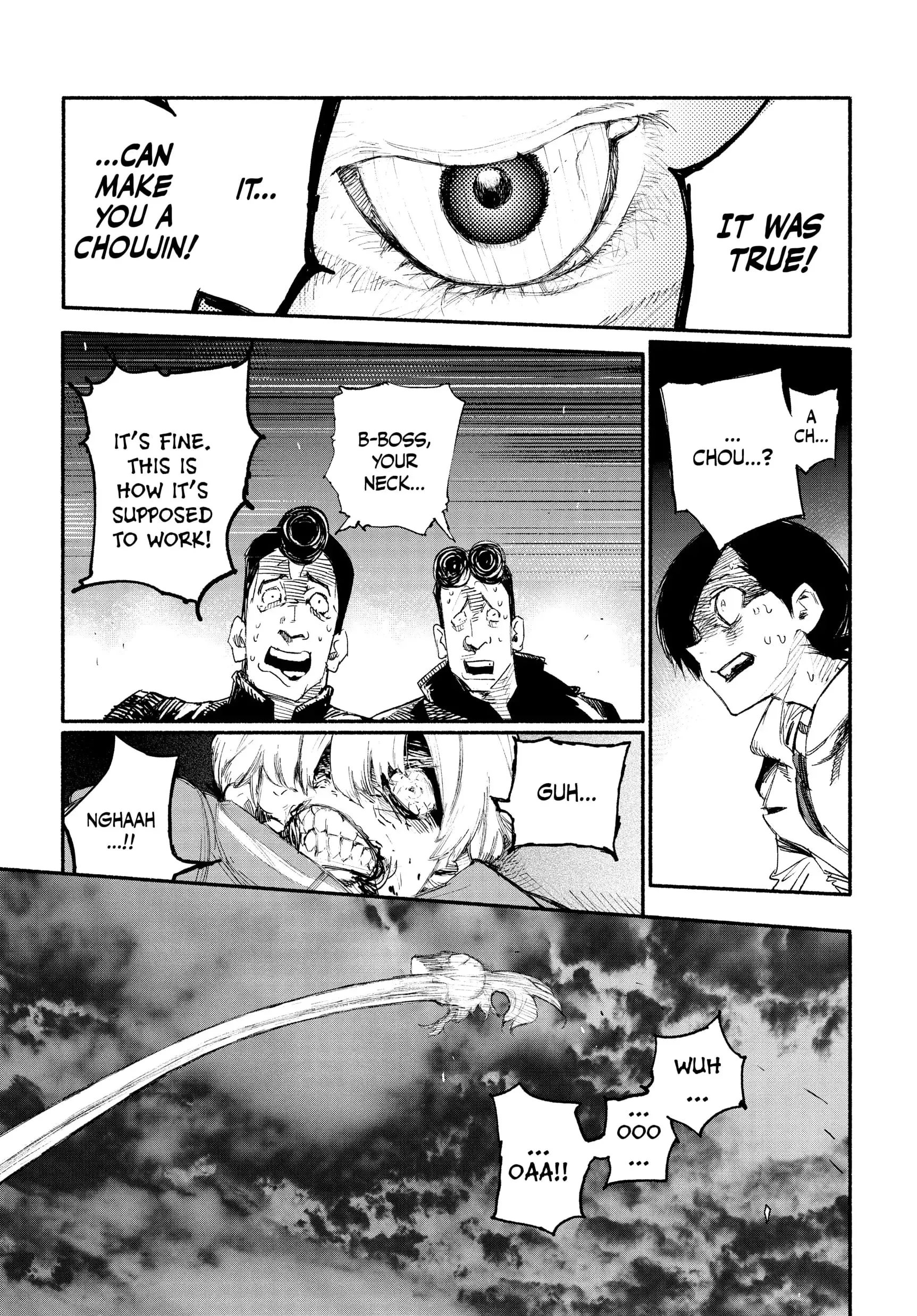 Choujin X, chapter 1, page 50