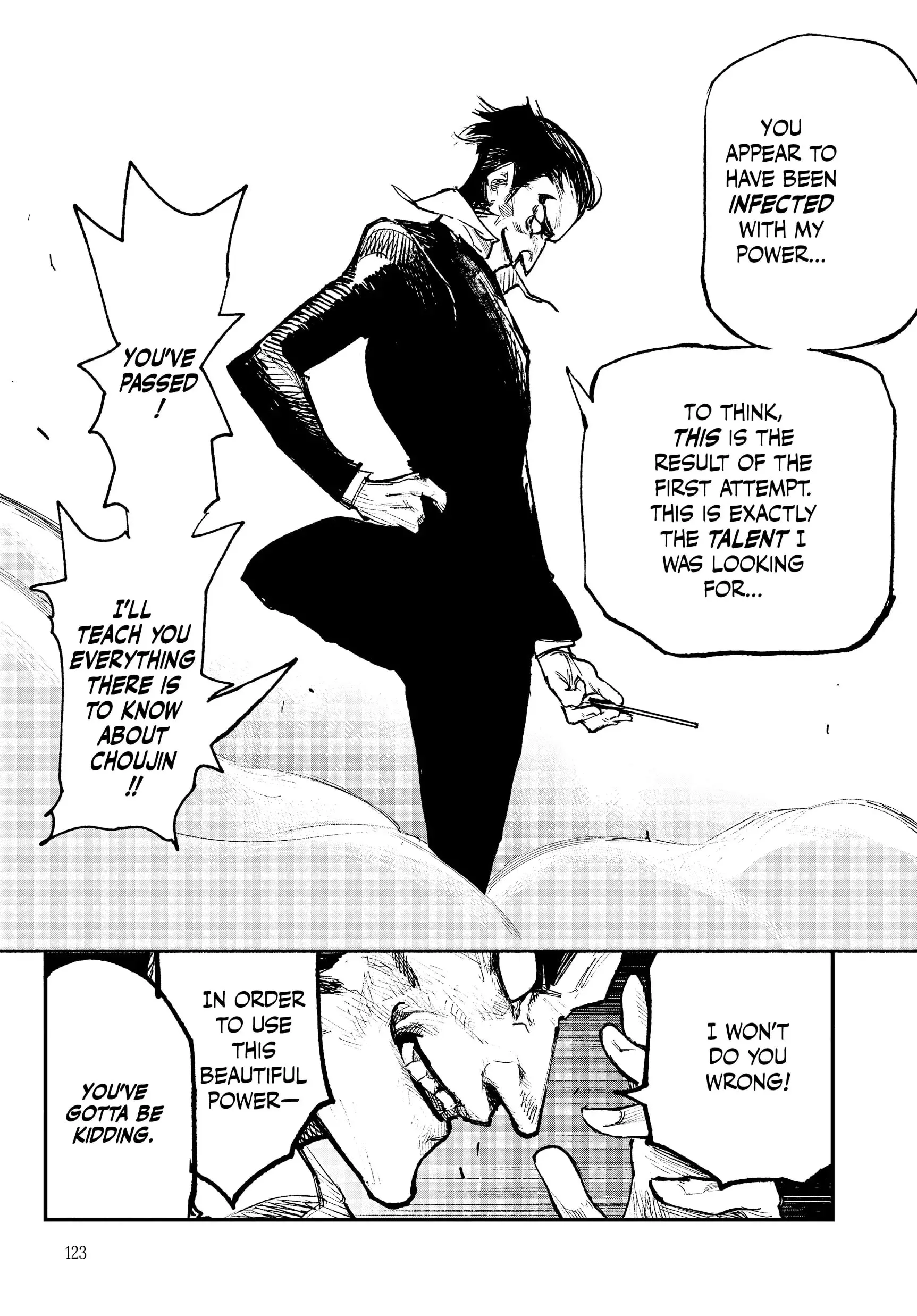 Choujin X, chapter 2, page 33
