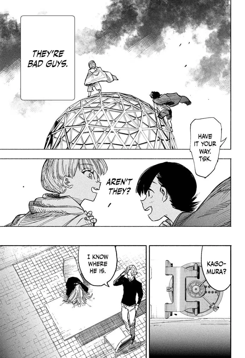 Choujin X, chapter 18, page 45