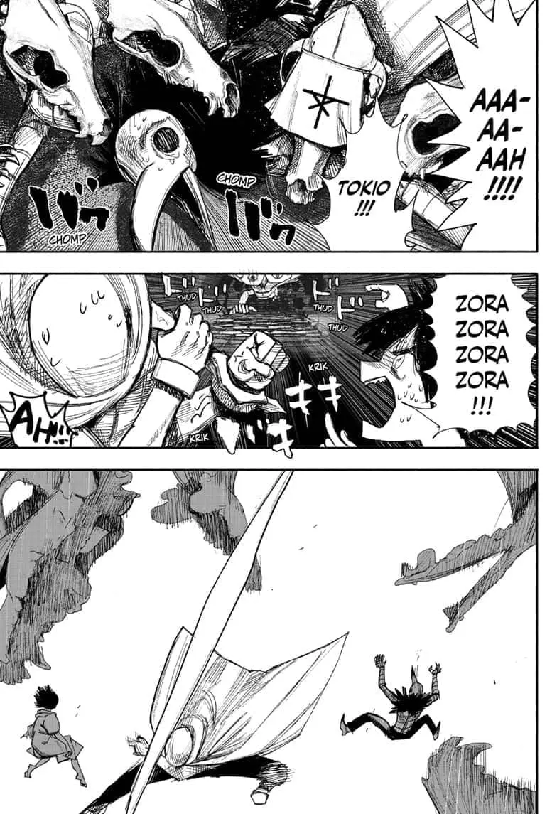 Choujin X, chapter 34.1, page 13