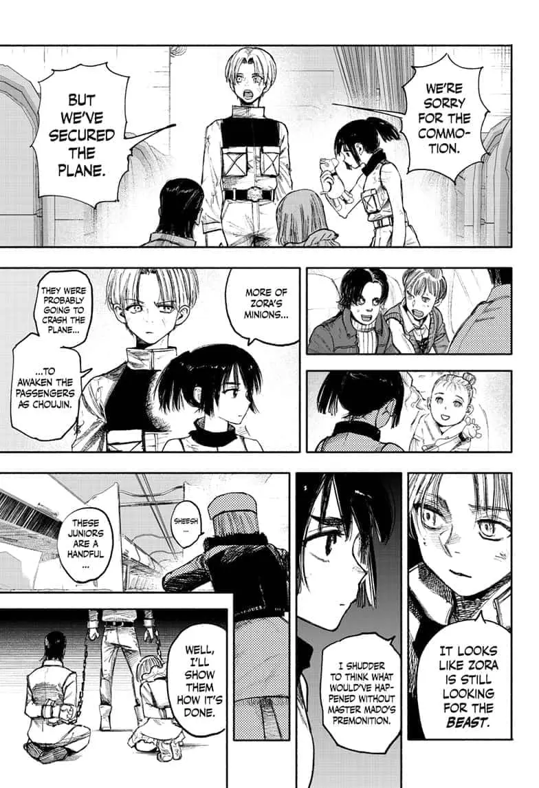 Choujin X, chapter 36, page 37