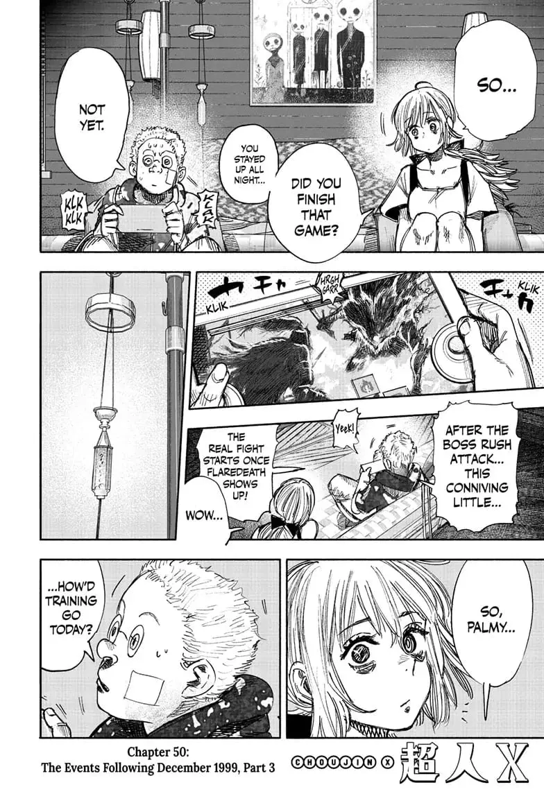 Choujin X, chapter 50.3, page 1
